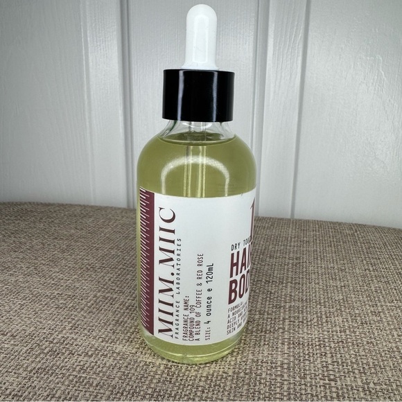 MIIM MIIC No 109 Coffee & Red Rose Dry Touch Hair & Body Oil 4 oz Café  perfume - Picture 4 of 4